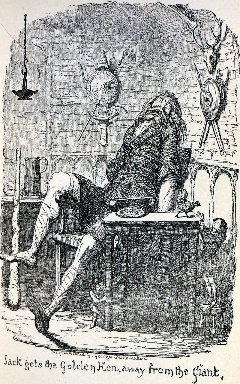 1900 Scarce Book - The CRUIKSHANK FAIRY BOOK - Four Famous Stories Illustrated.