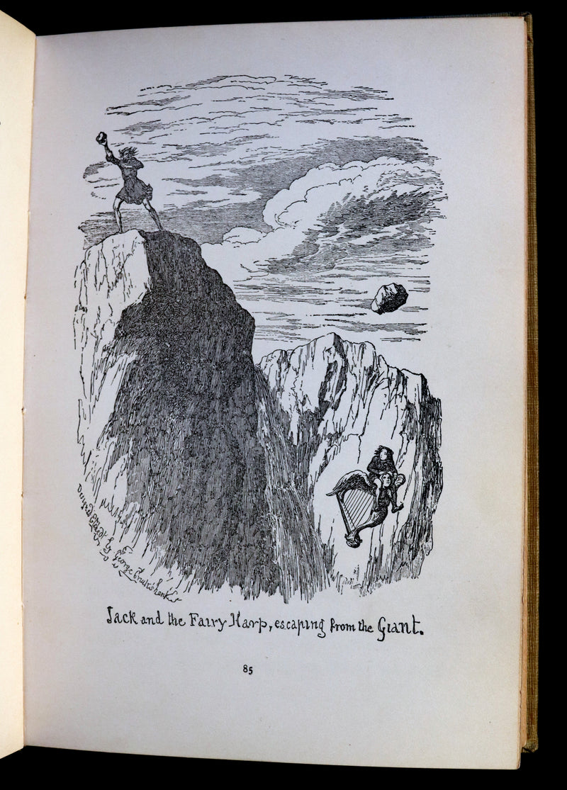 1900 Scarce Book - The CRUIKSHANK FAIRY BOOK - Four Famous Stories Illustrated.