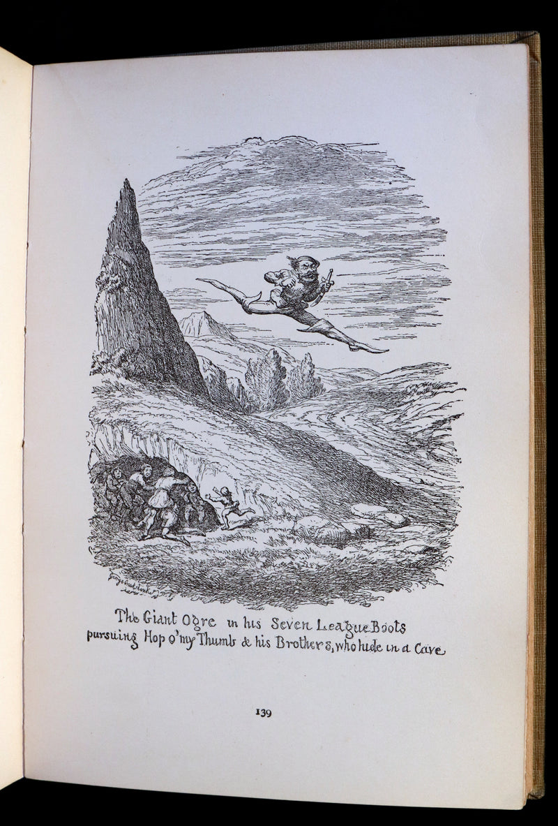 1900 Scarce Book - The CRUIKSHANK FAIRY BOOK - Four Famous Stories Illustrated.