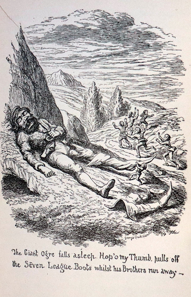 1900 Scarce Book - The CRUIKSHANK FAIRY BOOK - Four Famous Stories Illustrated.