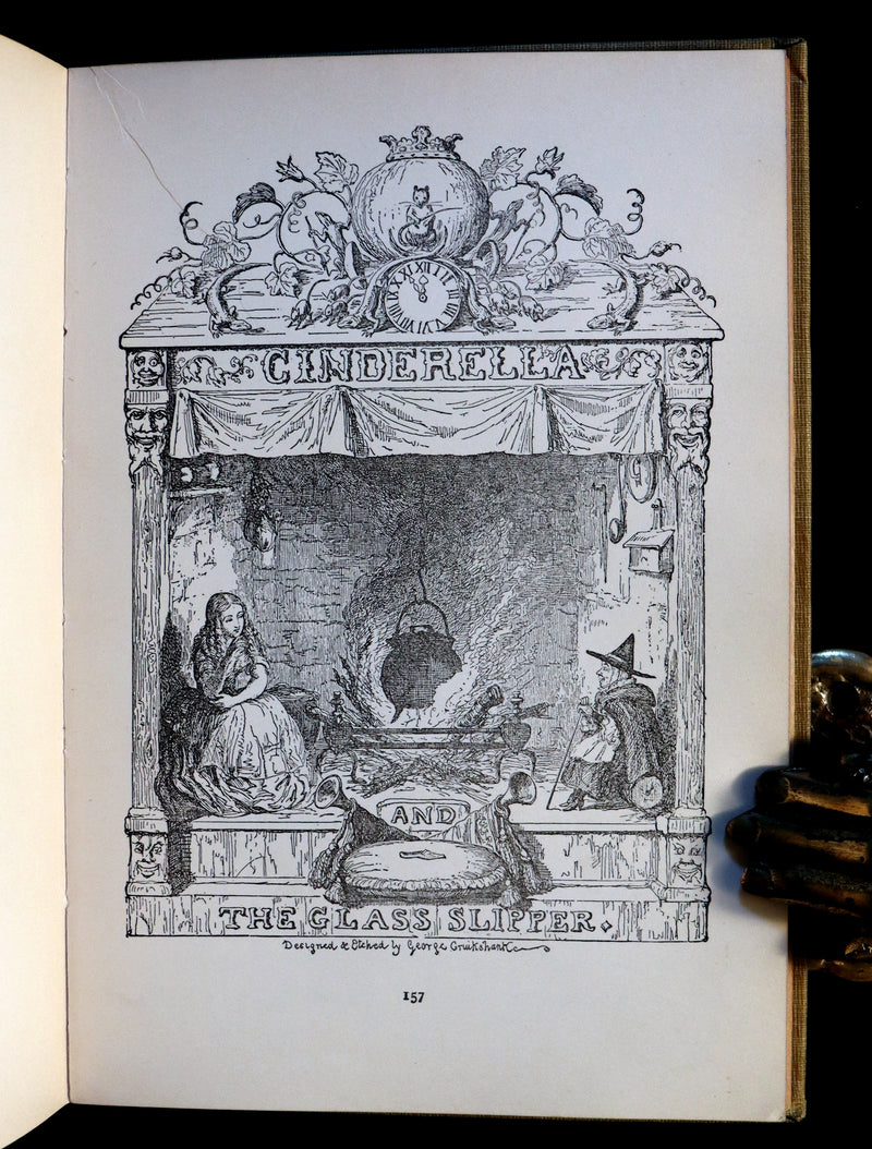 1900 Scarce Book - The CRUIKSHANK FAIRY BOOK - Four Famous Stories Illustrated.