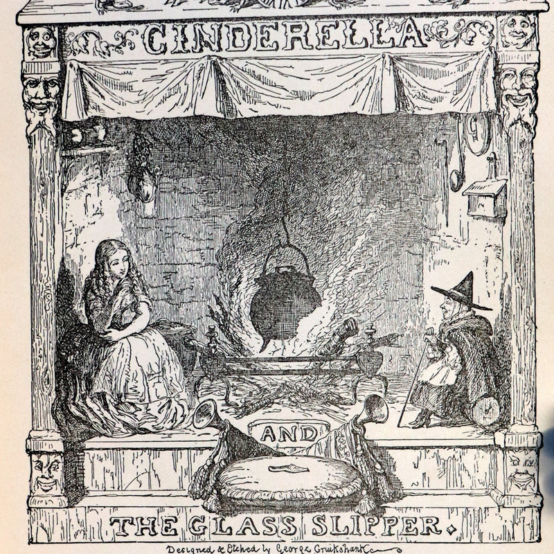 1900 Scarce Book - The CRUIKSHANK FAIRY BOOK - Four Famous Stories Illustrated.