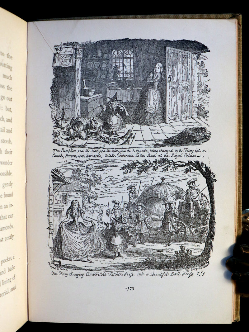 1900 Scarce Book - The CRUIKSHANK FAIRY BOOK - Four Famous Stories Illustrated.