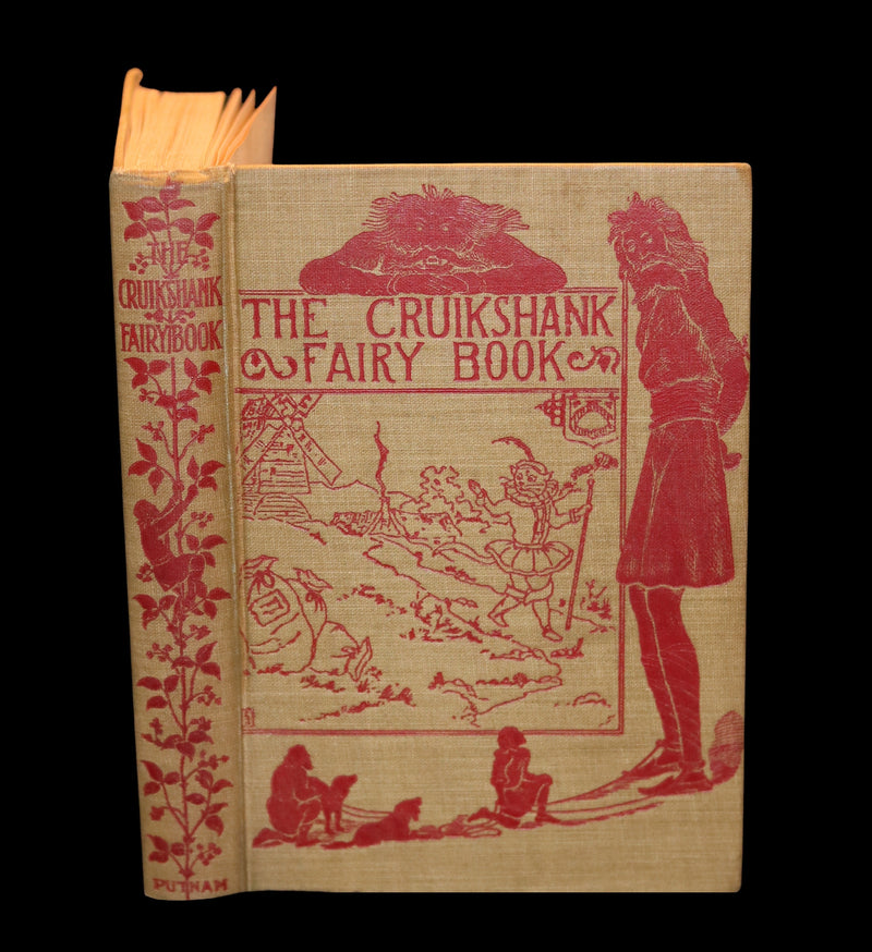 1900 Scarce Book - The CRUIKSHANK FAIRY BOOK - Four Famous Stories Illustrated.