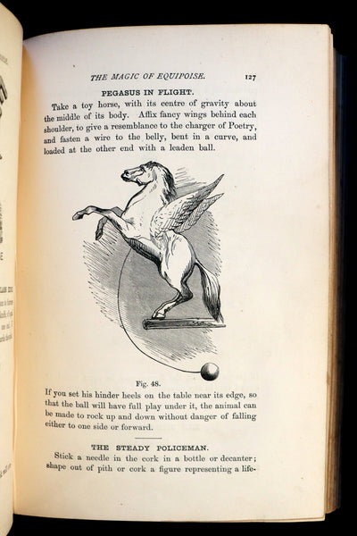 1872 Scarce Book - The Magician's Own Book - Legerdemain, Prestidigitation, Performances with Cups and Balls, Eggs, Hats.
