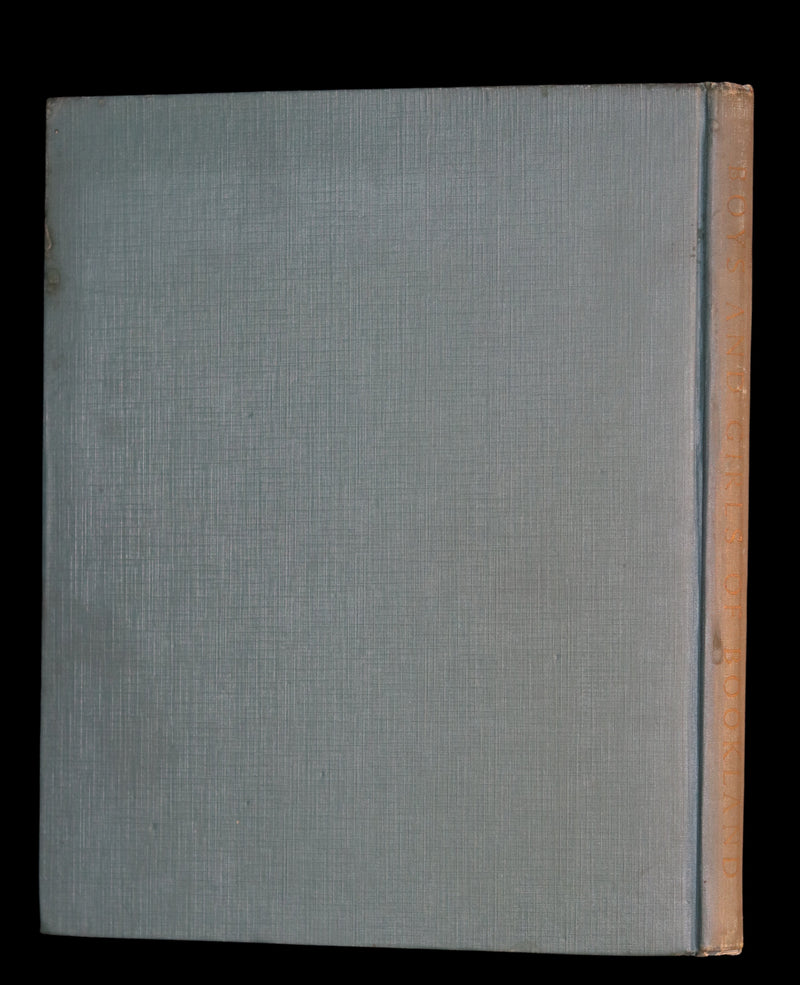 1923 Rare Book - Boys and Girls of BOOKLAND illustrated by Jessie Willcox Smith. 1st Edition.
