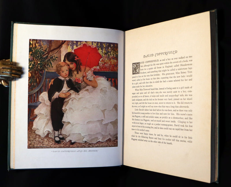 1923 Rare Book - Boys and Girls of BOOKLAND illustrated by Jessie Willcox Smith. 1st Edition.