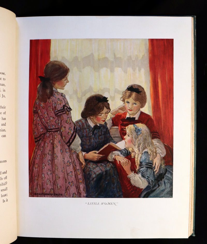 1923 Rare Book - Boys and Girls of BOOKLAND illustrated by Jessie Willcox Smith. 1st Edition.