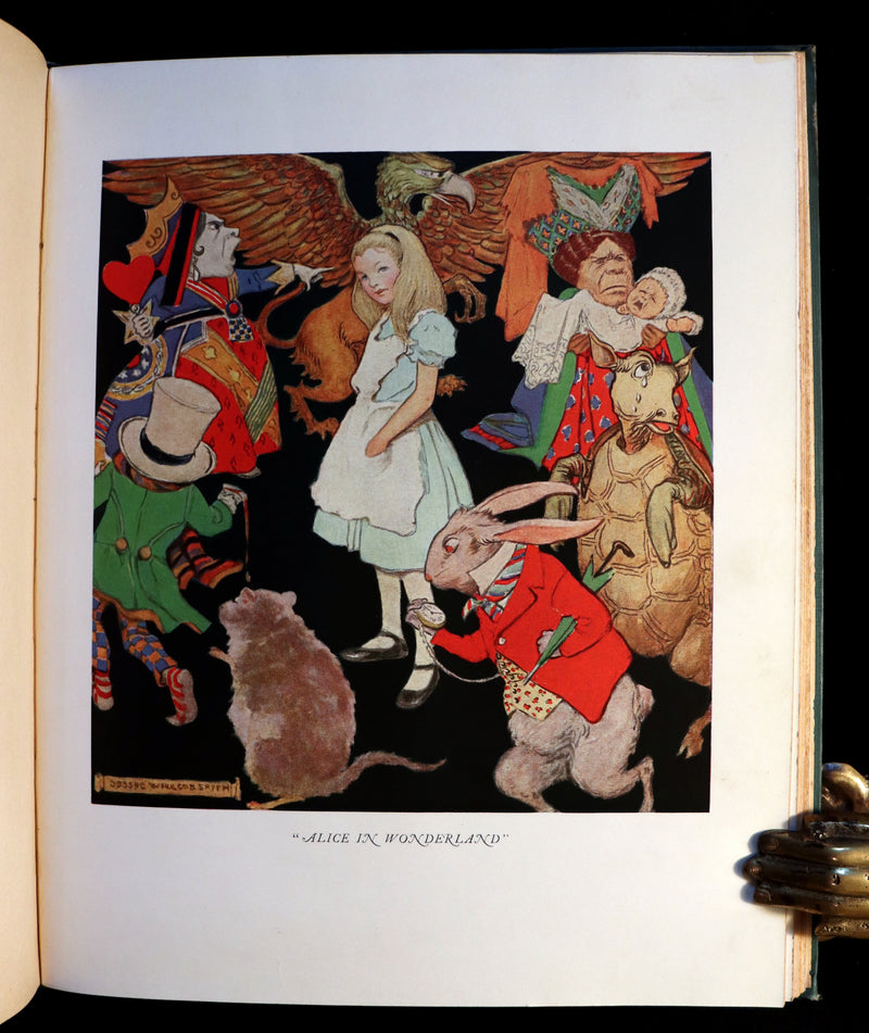 1923 Rare Book - Boys and Girls of BOOKLAND illustrated by Jessie Willcox Smith. 1st Edition.
