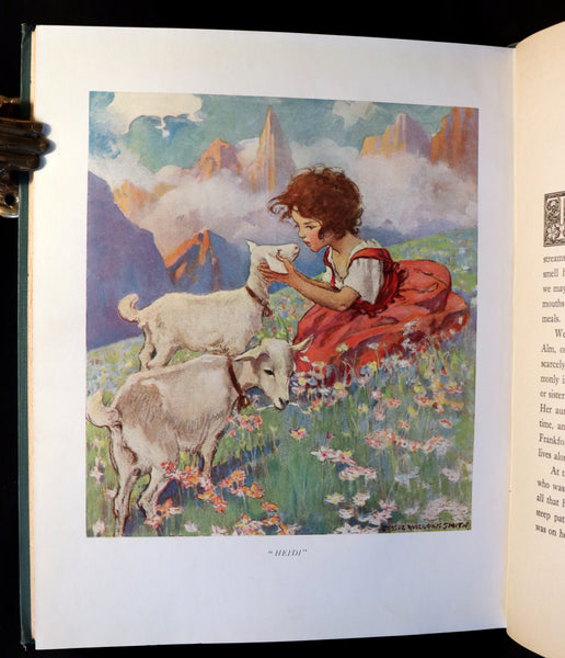 1923 Rare Book - Boys and Girls of BOOKLAND illustrated by Jessie Willcox Smith. 1st Edition.