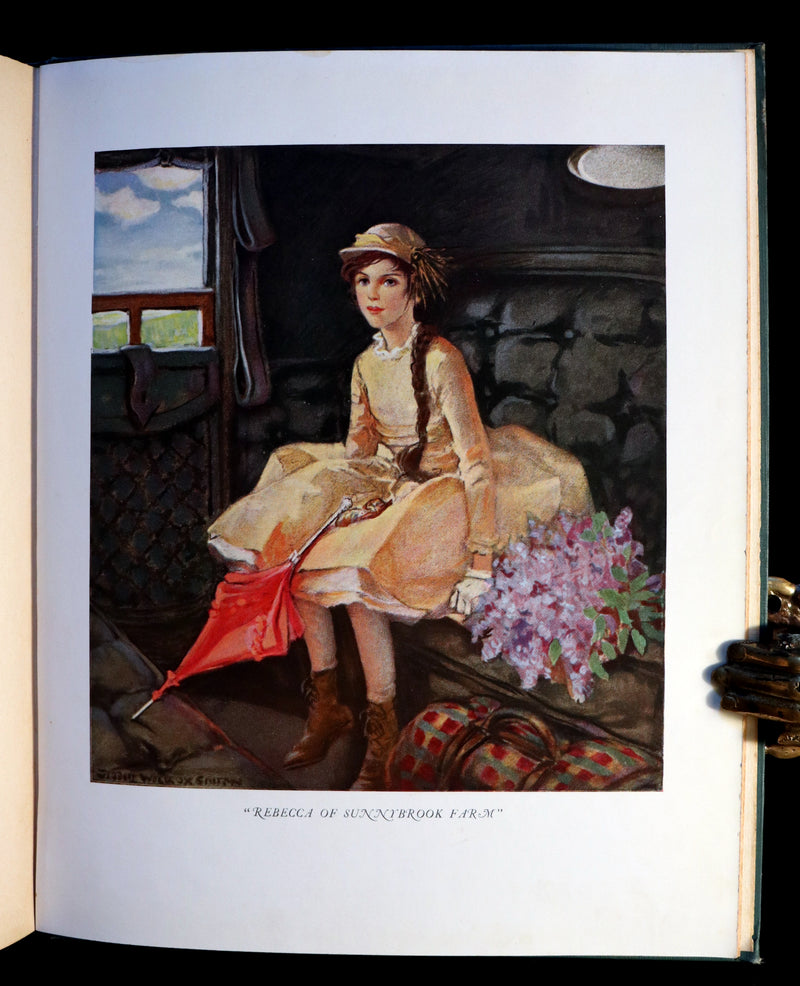 1923 Rare Book - Boys and Girls of BOOKLAND illustrated by Jessie Willcox Smith. 1st Edition.