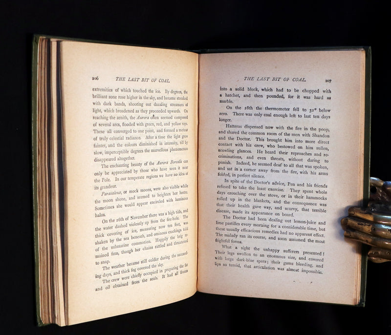 1899 Scarce Edition - JULES VERNE - The English at the North Pole.