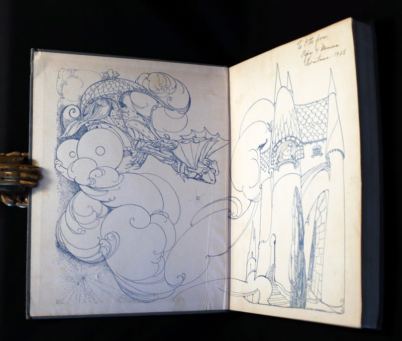 1923 Rare Book - The Anne Anderson Fairy-Tale Book illustrated. First Edition.