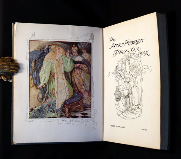 1923 Rare Book - The Anne Anderson Fairy-Tale Book illustrated. First Edition.