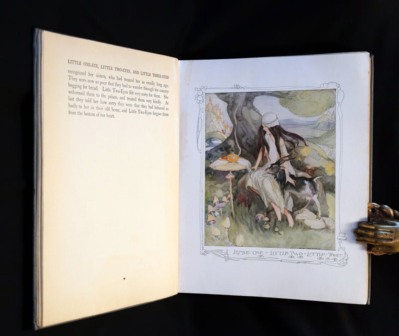 1923 Rare Book - The Anne Anderson Fairy-Tale Book illustrated. First Edition.