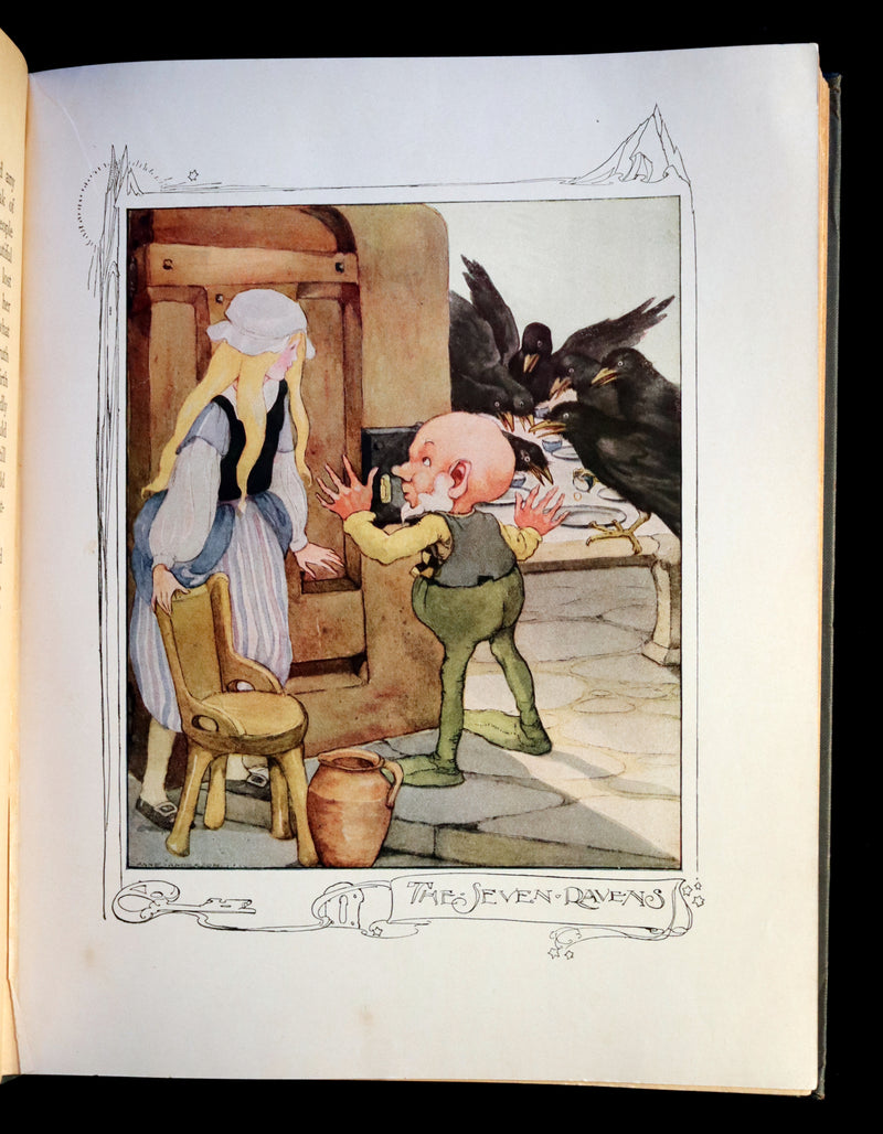 1923 Rare Book - The Anne Anderson Fairy-Tale Book illustrated. First Edition.