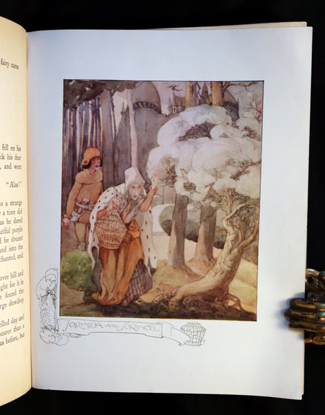 1923 Rare Book - The Anne Anderson Fairy-Tale Book illustrated. First Edition.