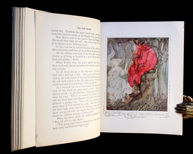 1923 Rare Book - The Anne Anderson Fairy-Tale Book illustrated. First Edition.