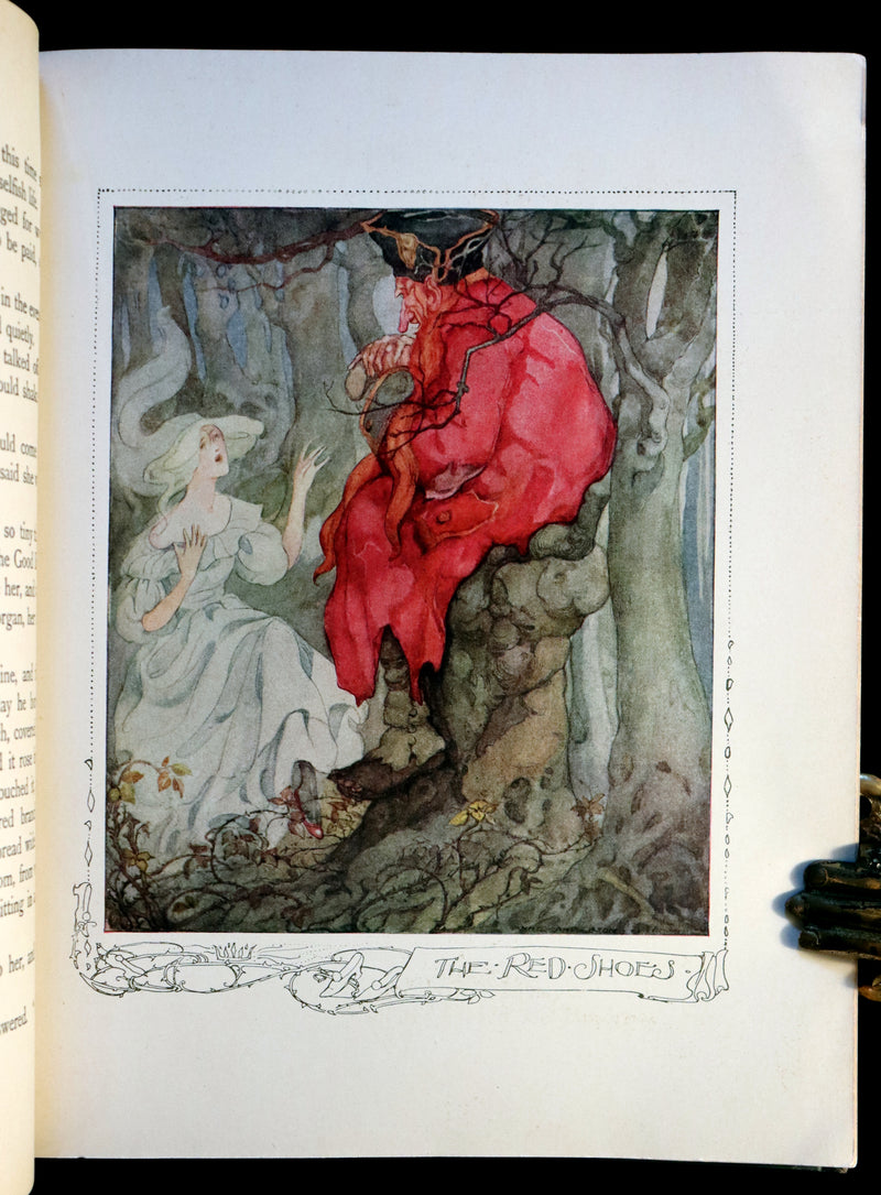 1923 Rare Book - The Anne Anderson Fairy-Tale Book illustrated. First Edition.
