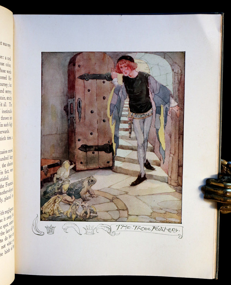 1923 Rare Book - The Anne Anderson Fairy-Tale Book illustrated. First Edition.