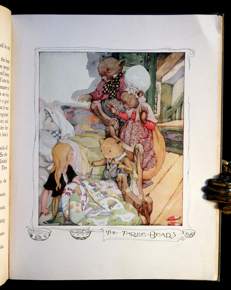 1923 Rare Book - The Anne Anderson Fairy-Tale Book illustrated. First Edition.