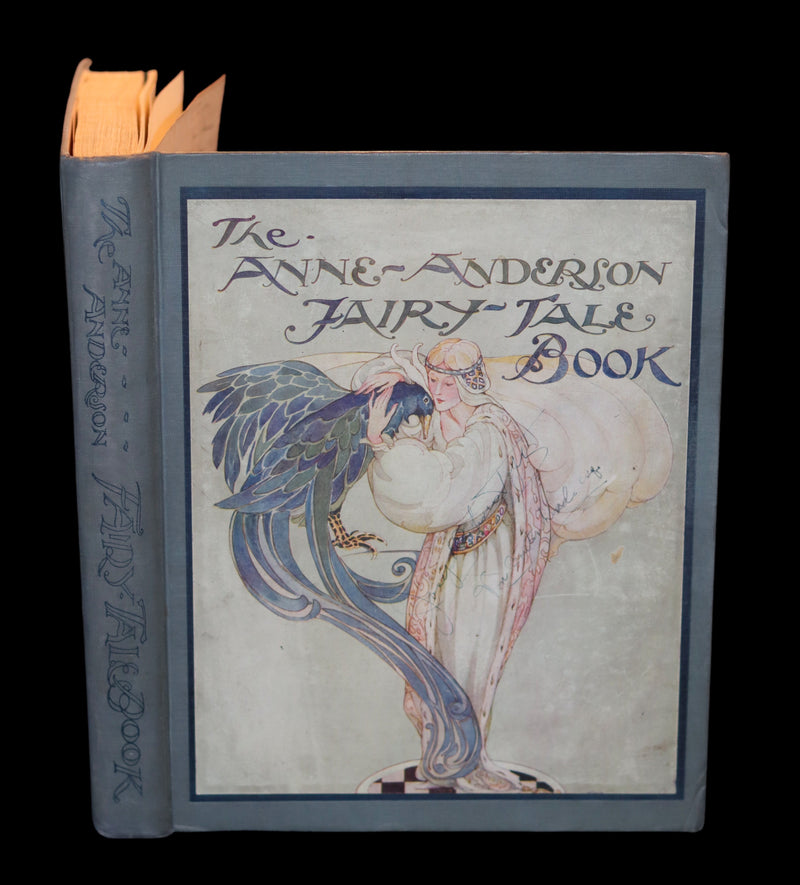 1923 Rare Book - The Anne Anderson Fairy-Tale Book illustrated. First Edition.