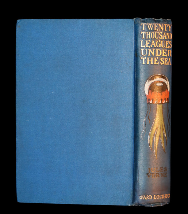 1905 Rare Book - Twenty Thousand Leagues Under the Sea by Jules Verne.