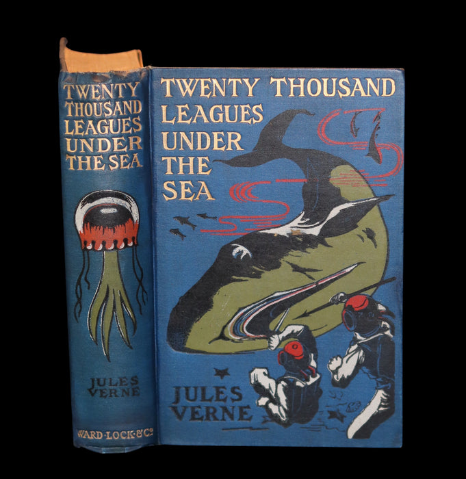 1905 Rare Book - Twenty Thousand Leagues Under the Sea by Jules Verne.