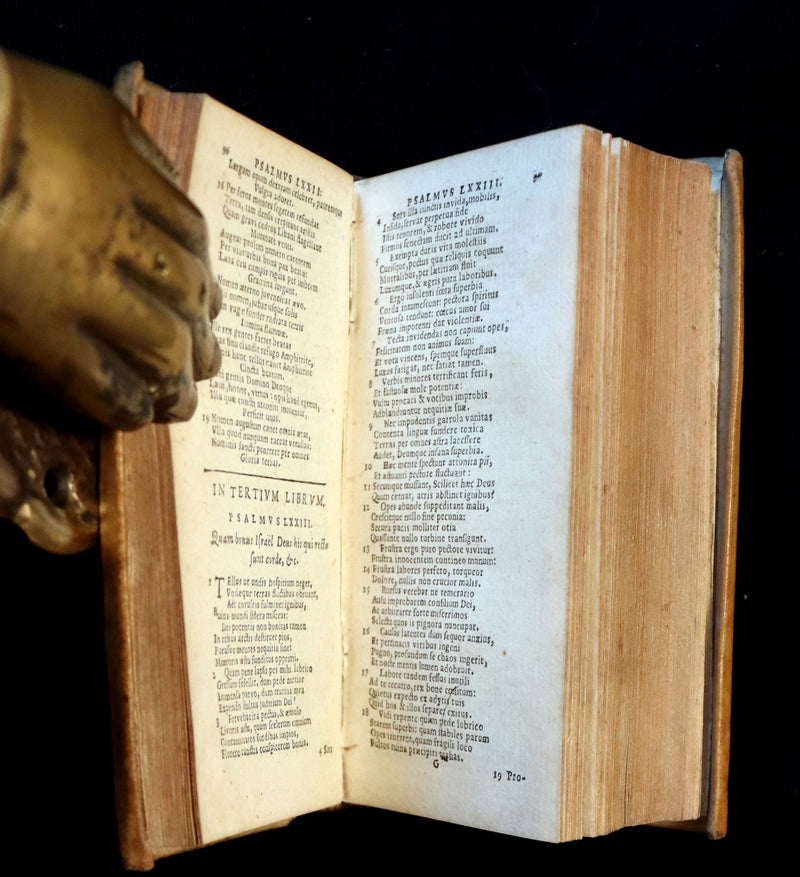 1628 Rare Book - GEORGII BUCHANANI SCOTI POEMATA - Scottish Poems by George Buchanan.