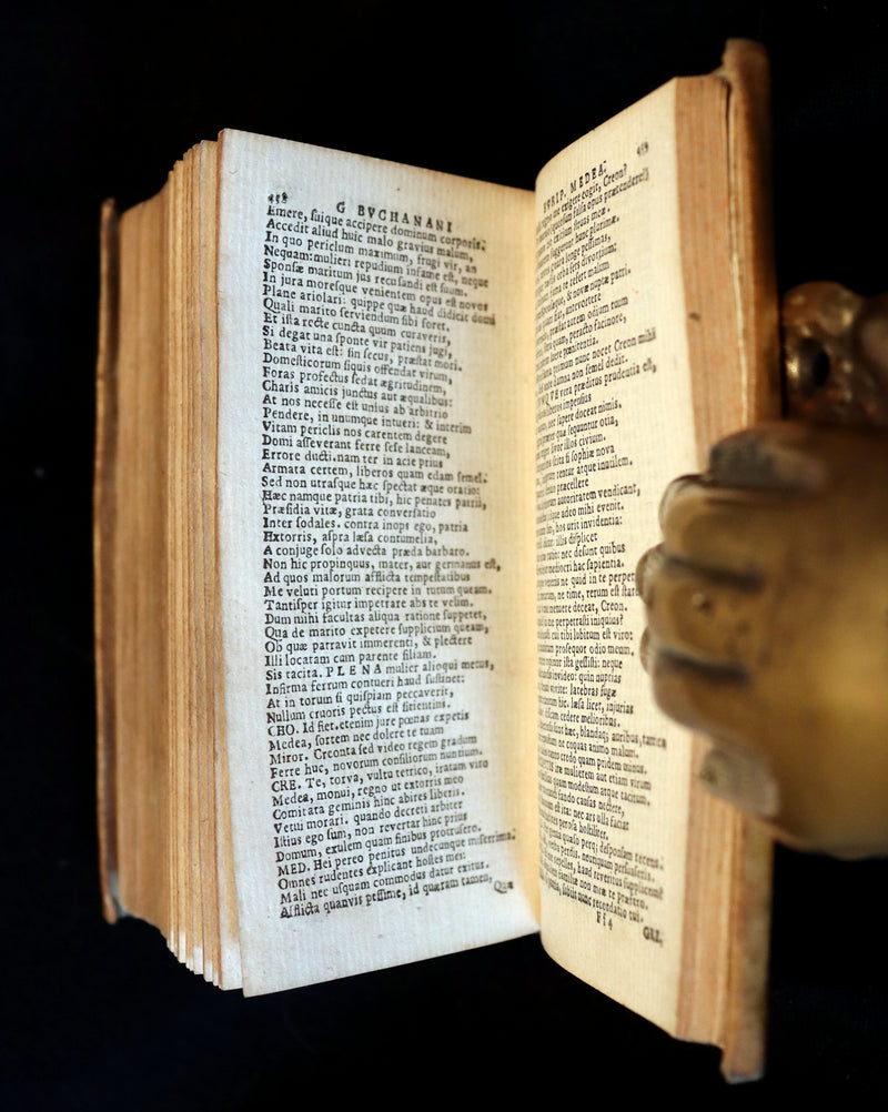 1628 Rare Book - GEORGII BUCHANANI SCOTI POEMATA - Scottish Poems by George Buchanan.