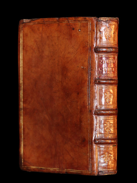 1633 Rare Latin Book - Histories of ALEXANDER the GREAT by Quintus Curtius Rufus.