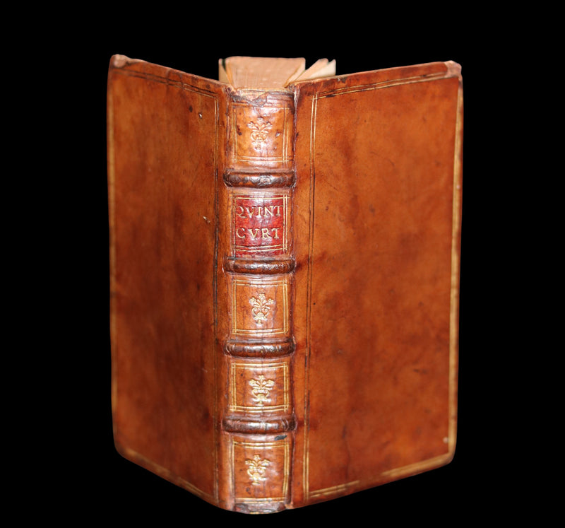 1633 Rare Latin Book - Histories of ALEXANDER the GREAT by Quintus Curtius Rufus.