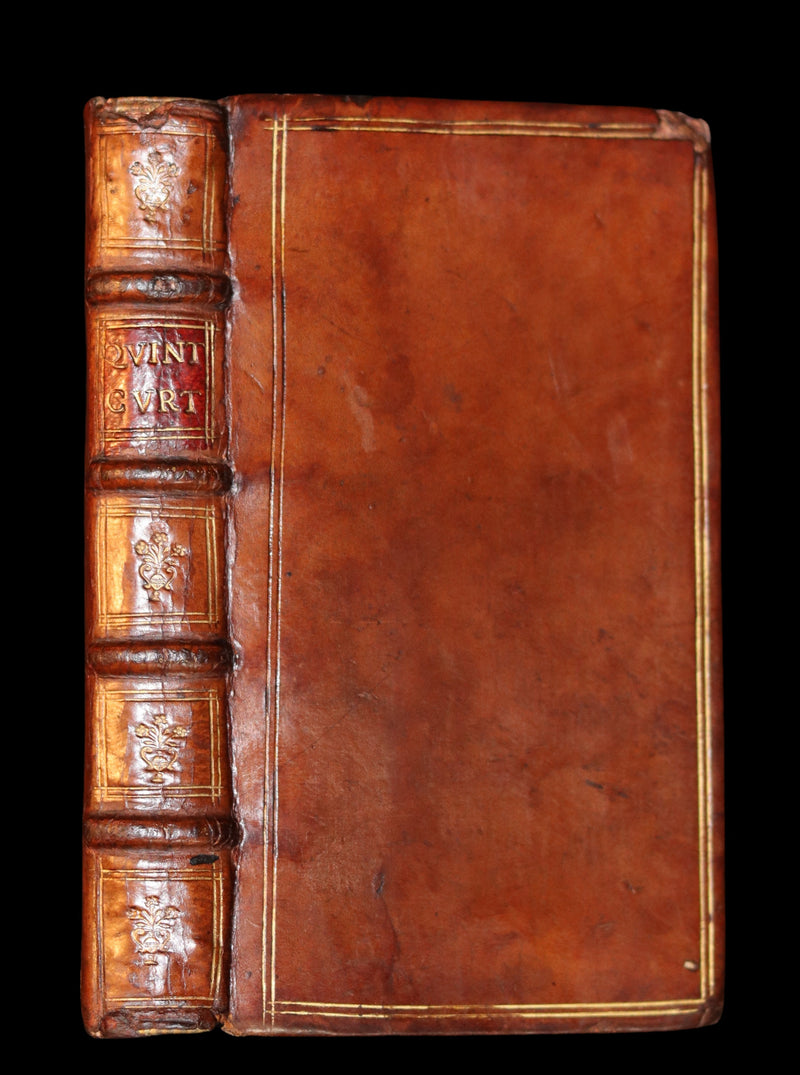 1633 Rare Latin Book - Histories of ALEXANDER the GREAT by Quintus Curtius Rufus.
