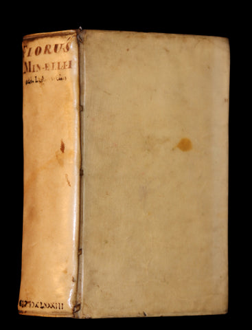 1683 Rare Latin Vellum Book - ROMAN HISTORY - Rerum Romanarum by Lucius Annaeus Florus.