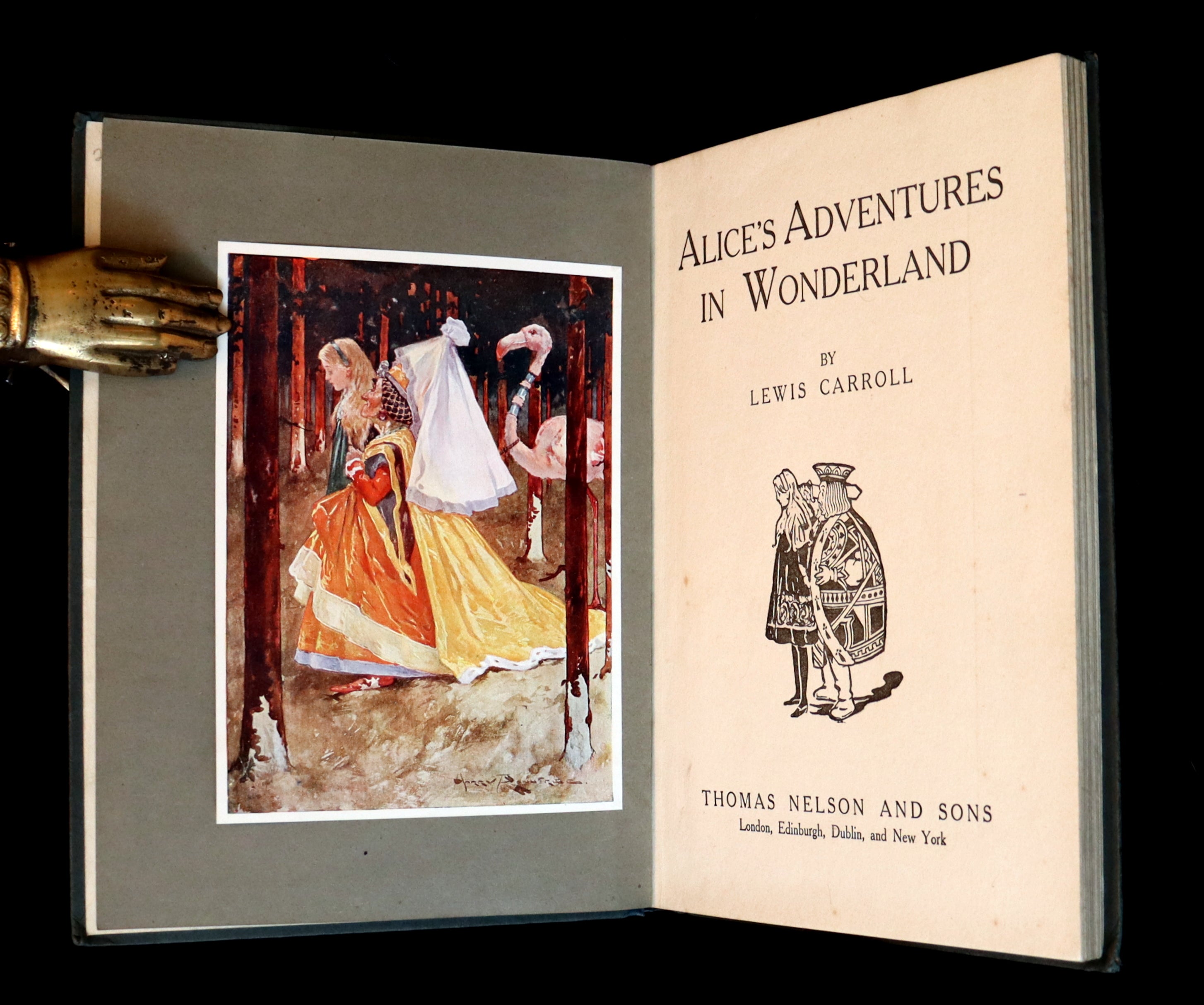 1913 Scarce Edition - Alice's Adventures in Wonderland illustrated