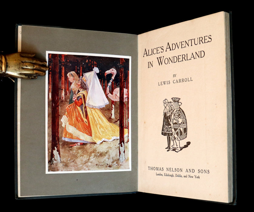 1913 Scarce Edition - Alice's Adventures in Wonderland illustrated by Harry Rountree.