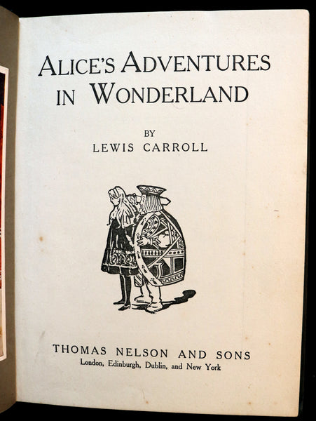 1913 Scarce Edition - Alice's Adventures in Wonderland illustrated by Harry Rountree.