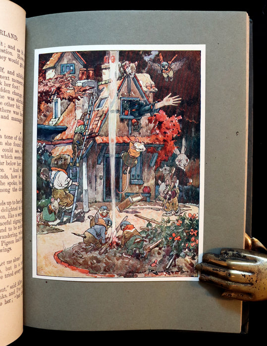 1913 Scarce Edition - Alice's Adventures in Wonderland illustrated by Harry Rountree.