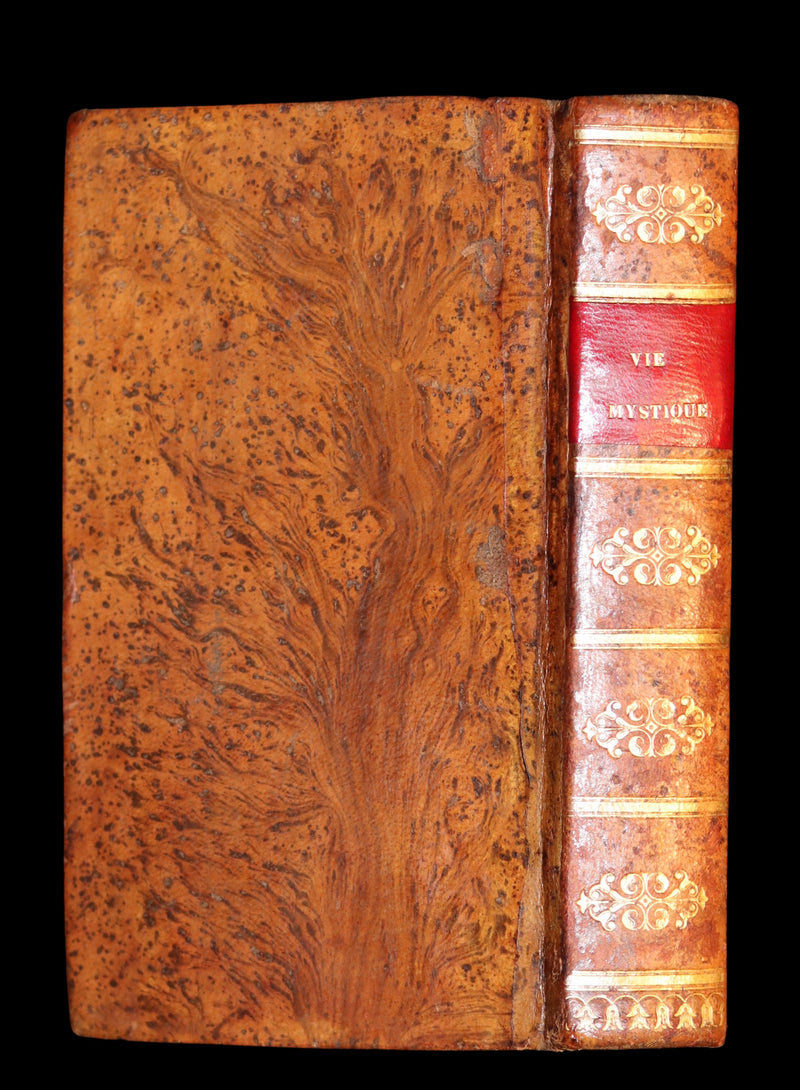 1700 Scarce French Book - The mystical life of Jesus in the Blessed Sacrament by Jacques Nouet.