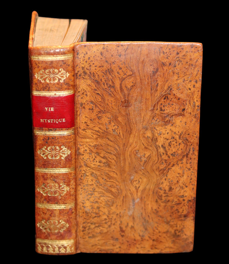 1700 Scarce French Book - The mystical life of Jesus in the Blessed Sacrament by Jacques Nouet.