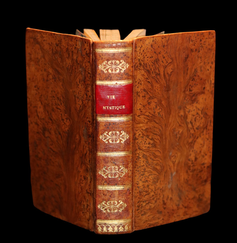 1700 Scarce French Book - The mystical life of Jesus in the Blessed Sacrament by Jacques Nouet.