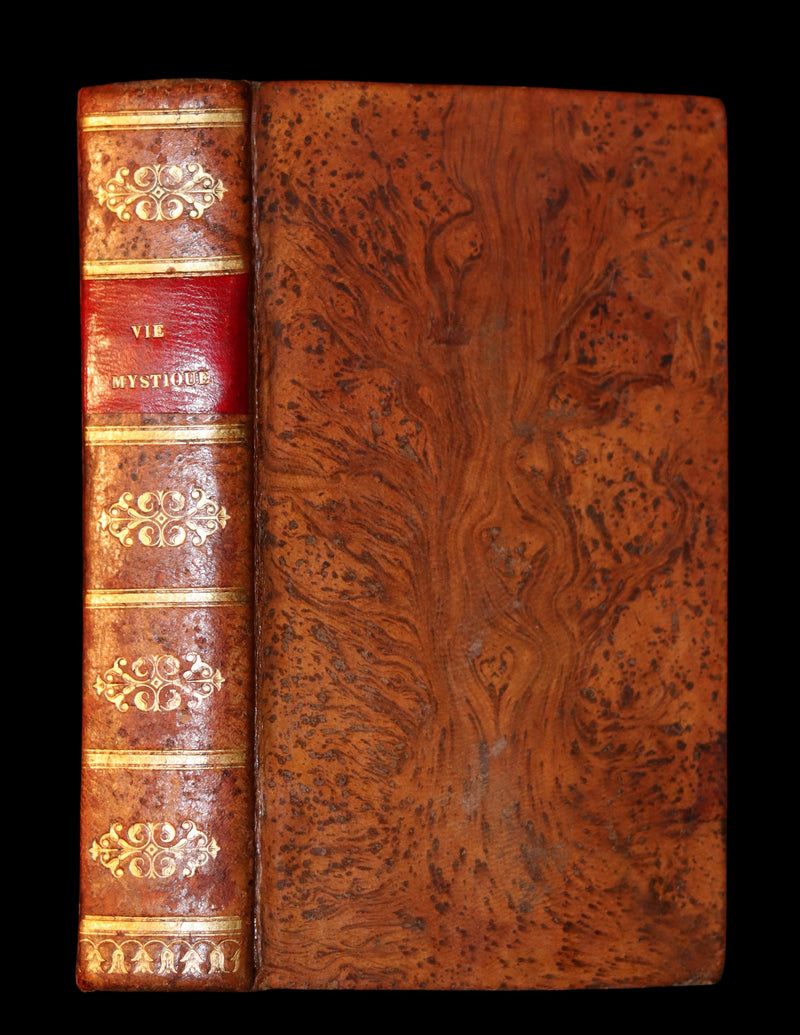 1700 Scarce French Book - The mystical life of Jesus in the Blessed Sacrament by Jacques Nouet.