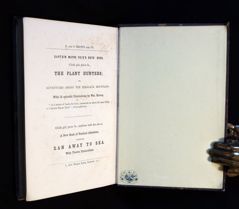 1852 Rare Illustrated Book - The Poetical Works of EDGAR ALLAN POE with a notice of his Life.