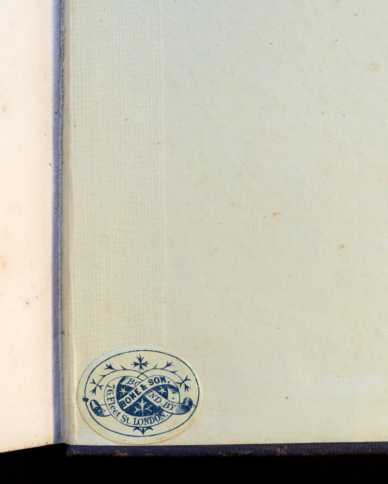 1852 Rare Illustrated Book - The Poetical Works of EDGAR ALLAN POE with a notice of his Life.