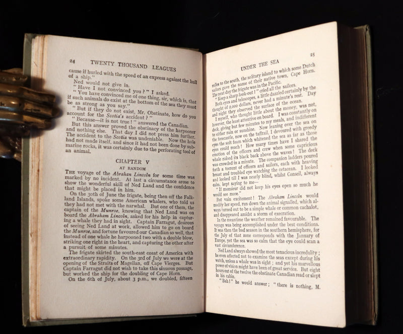 1920 Scarce Edition - Twenty Thousand Leagues Under the Sea by Jules Verne.