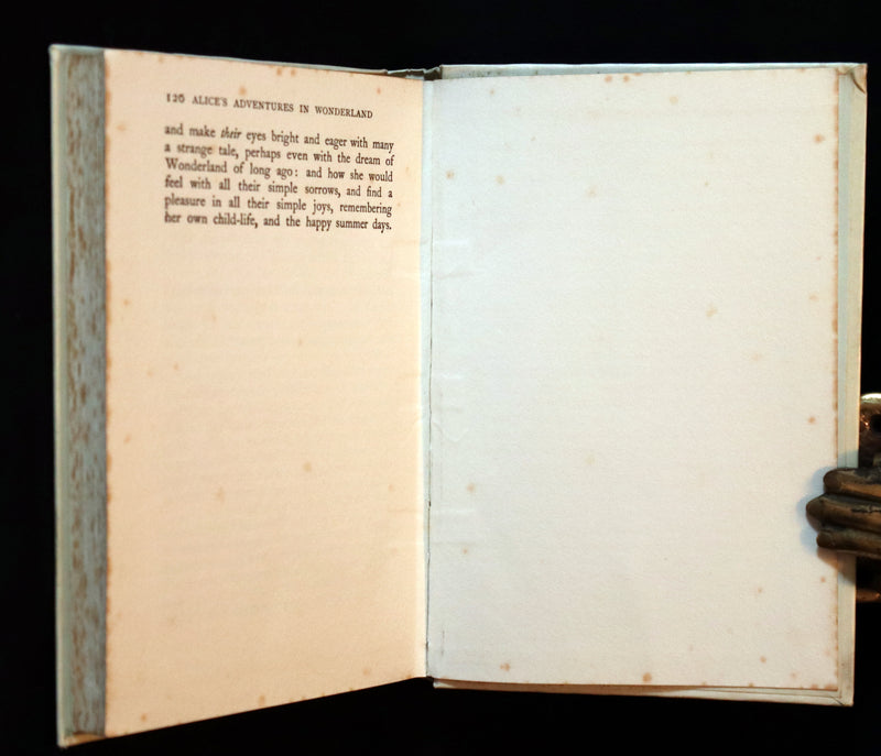 1920 Rare Book - Alice's Adventures in Wonderland Illustrated in color by Frank Adams.