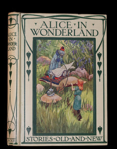 1920 Rare Book - Alice's Adventures in Wonderland Illustrated in color by Frank Adams.