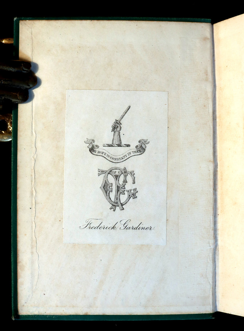 1881 Scarce Victorian Book - Alpine Climbing - Narratives of Recent Ascents of Summits of the Alps. Copy of British mountaineer Frederick Gardiner.
