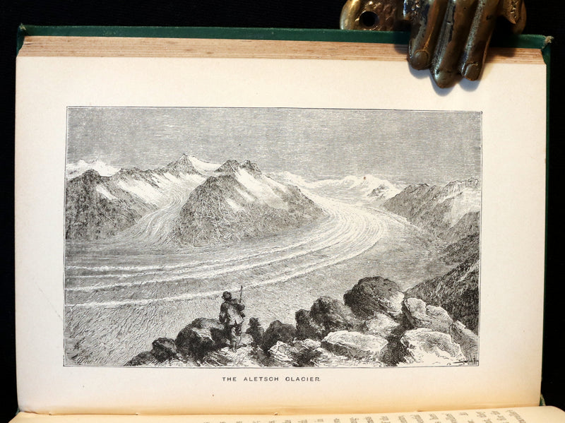 1881 Scarce Victorian Book - Alpine Climbing - Narratives of Recent Ascents of Summits of the Alps. Copy of British mountaineer Frederick Gardiner.