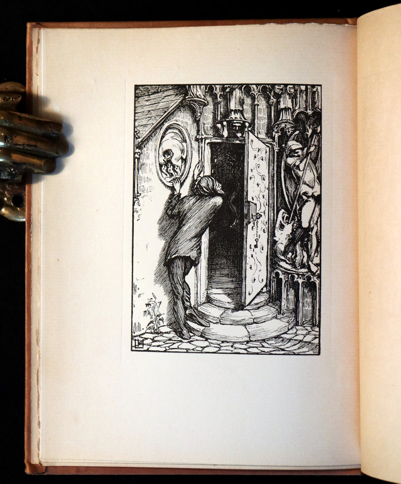 1896 Rare First Edition Book on Werewolves - THE WERE-WOLF by Clemence Housman.